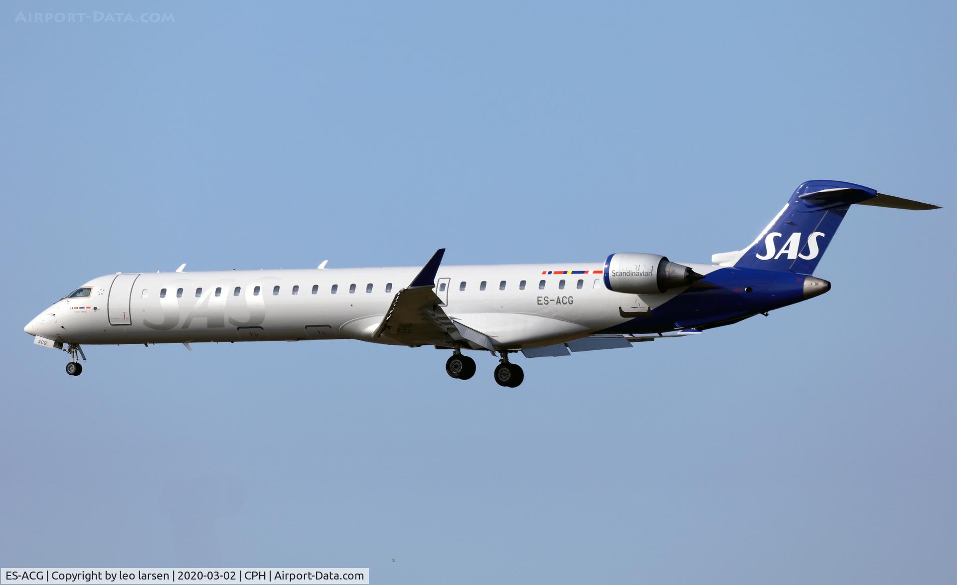 ES-ACG, 2012 Bombardier CRJ-900 NG (CL-600-2D24) C/N 15277, Copenhagen 2.3.2020