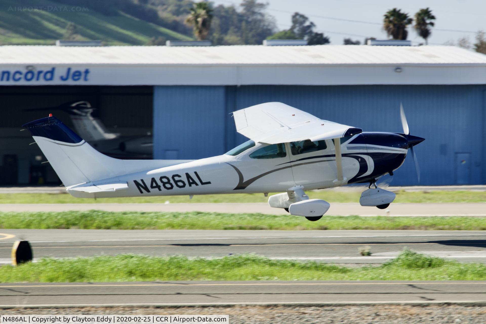 N486AL, 1973 Cessna 182 Skylane Skylane C/N 18262217, Buchanan Field Concord California 2020.