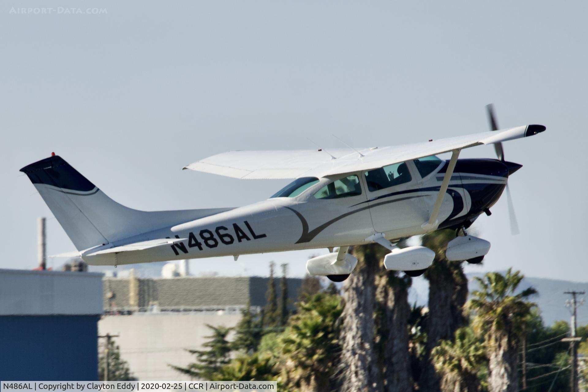 N486AL, 1973 Cessna 182 Skylane Skylane C/N 18262217, Buchanan Field Concord California 2020.