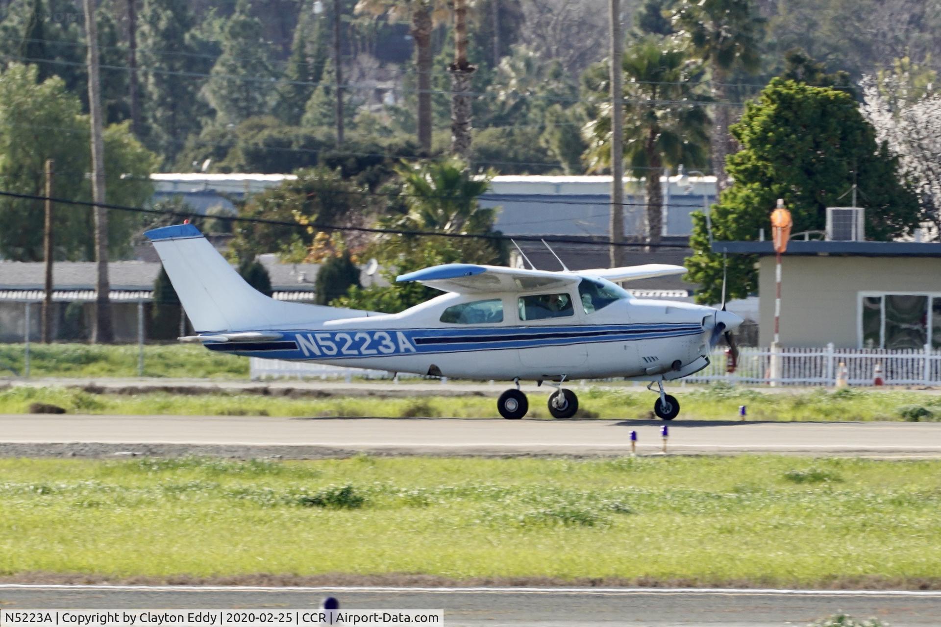 N5223A, 1979 Cessna T210N Turbo Centurion C/N 21063316, Buchanan Field Concord California 2020.