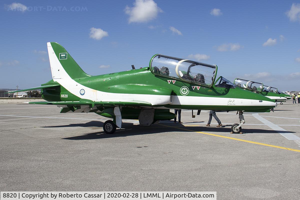 8820, British Aerospace Hawk 65A C/N 6Y006, Park 2