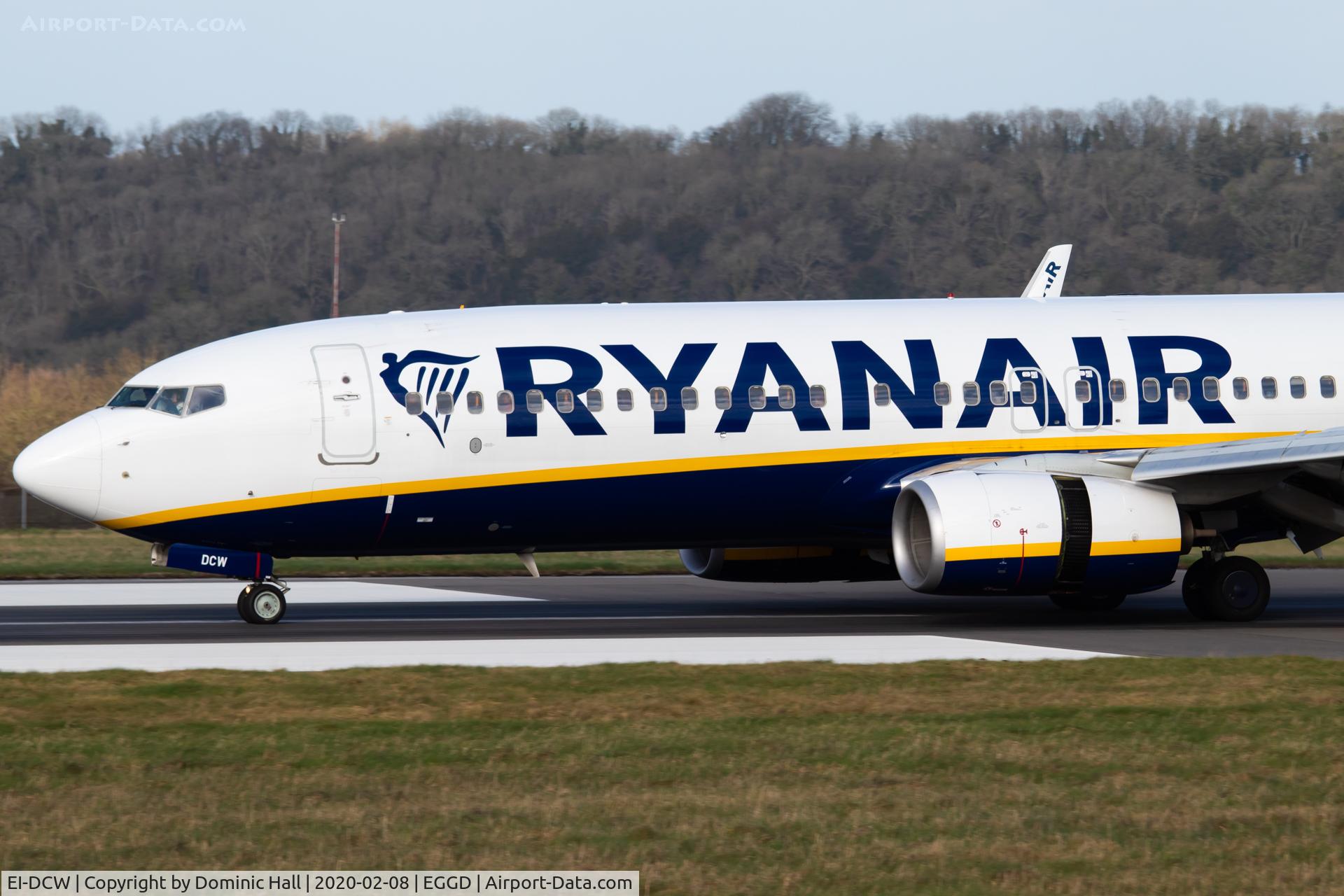 EI-DCW, 2004 Boeing 737-8AS C/N 33568, BRS 08/02/20