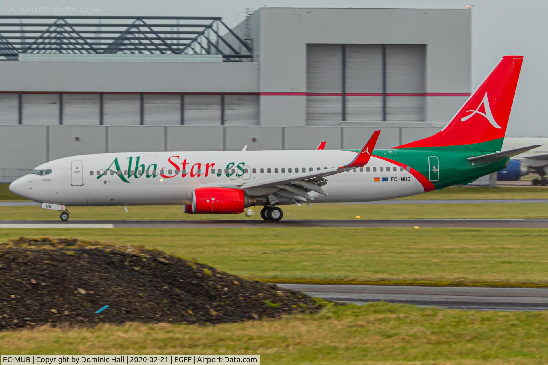 EC-MUB, 2003 Boeing 737-86J C/N 32920, CWL 21/02/20