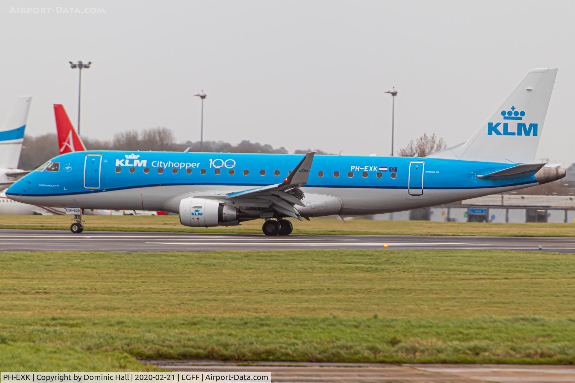 PH-EXK, 2017 Embraer 175STD (ERJ-170-200) C/N 17000629, CWL 21/02/20