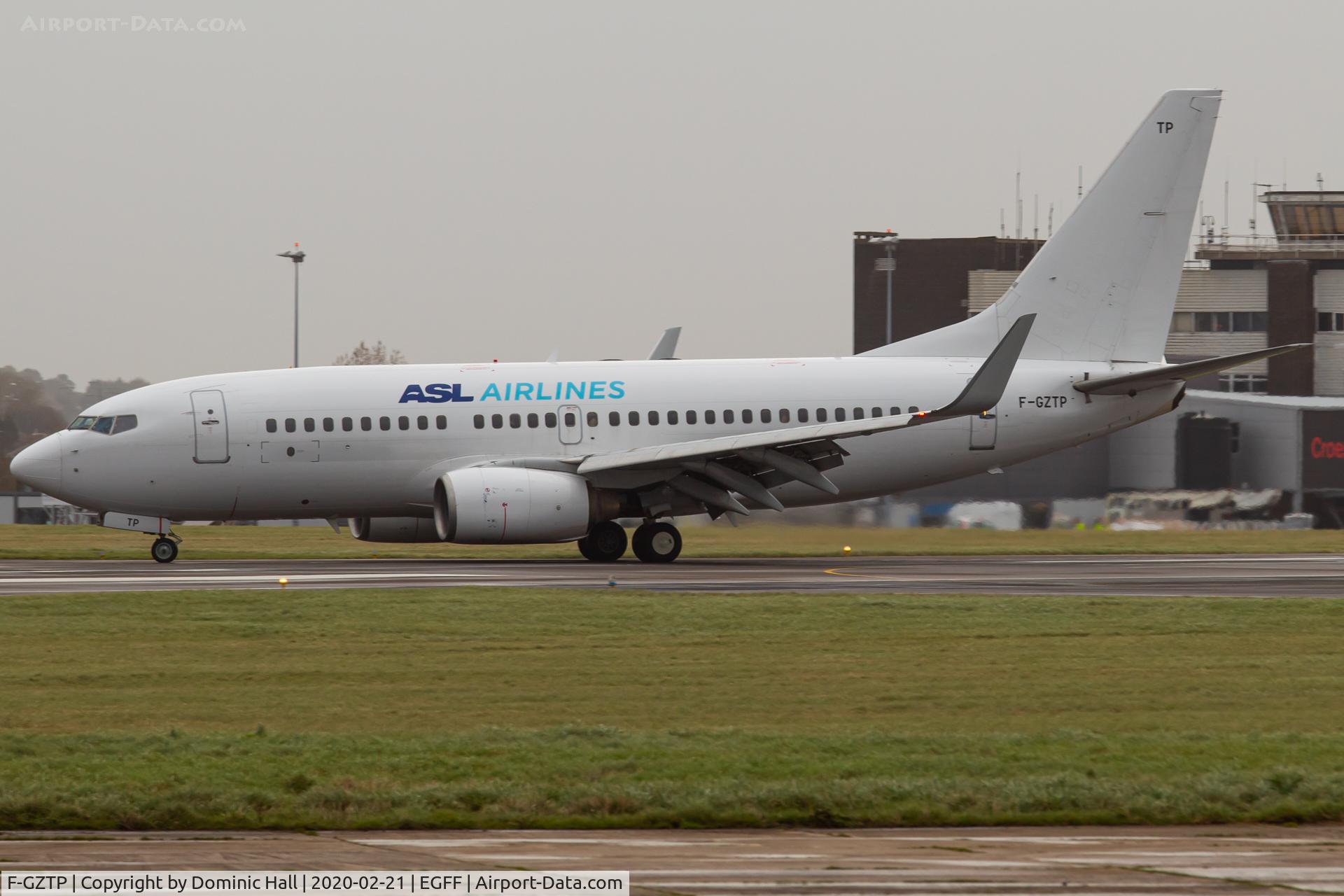 F-GZTP, 2006 Boeing 737-71B C/N 29370, CWL 21/02/20
