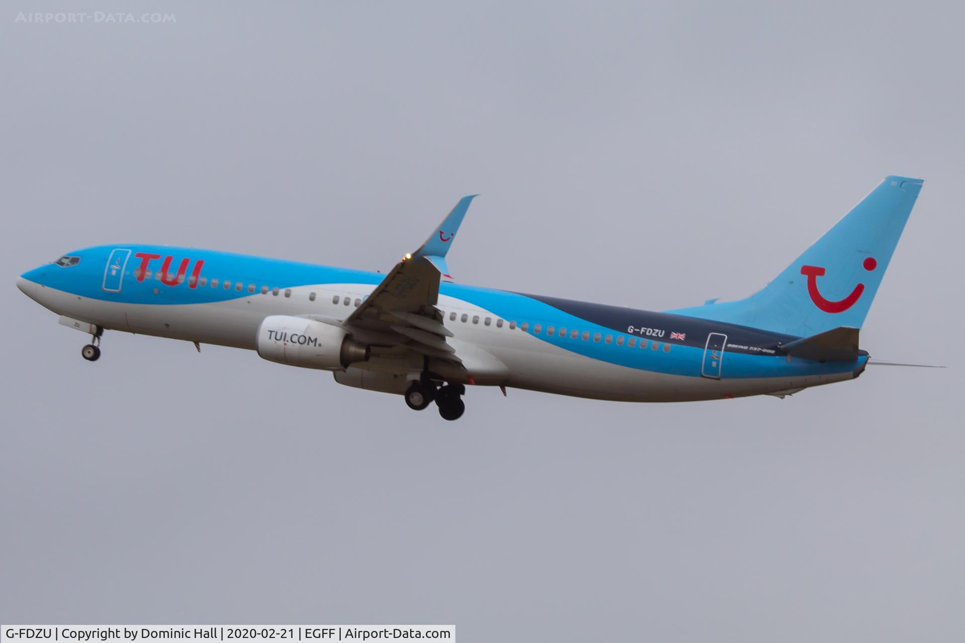 G-FDZU, 2011 Boeing 737-8K5 C/N 37253, CWL 21/02/20