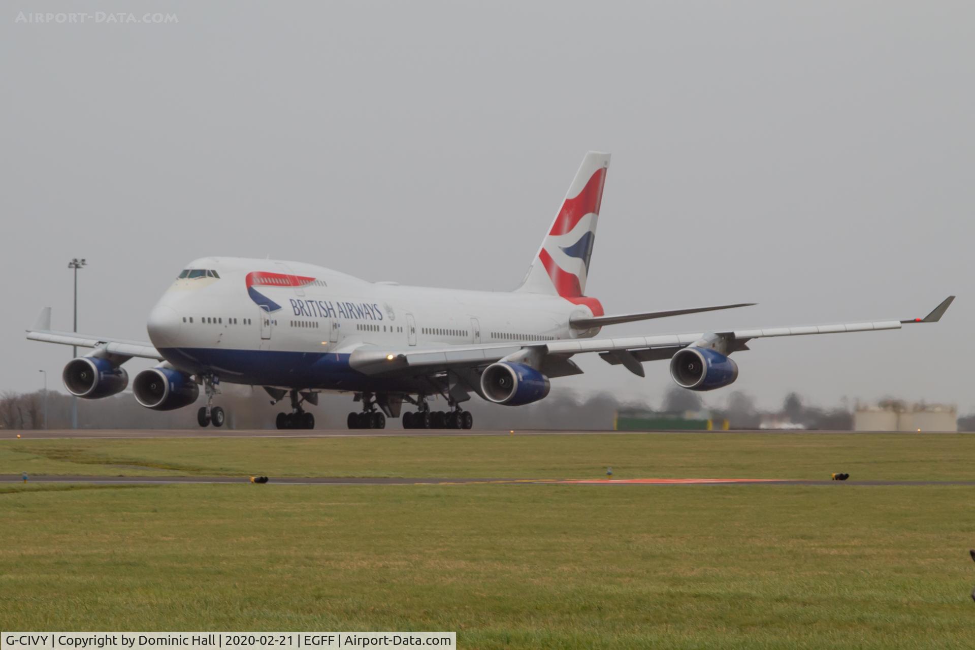 G-CIVY, 1998 Boeing 747-436 C/N 28853, CWL 21/02/20