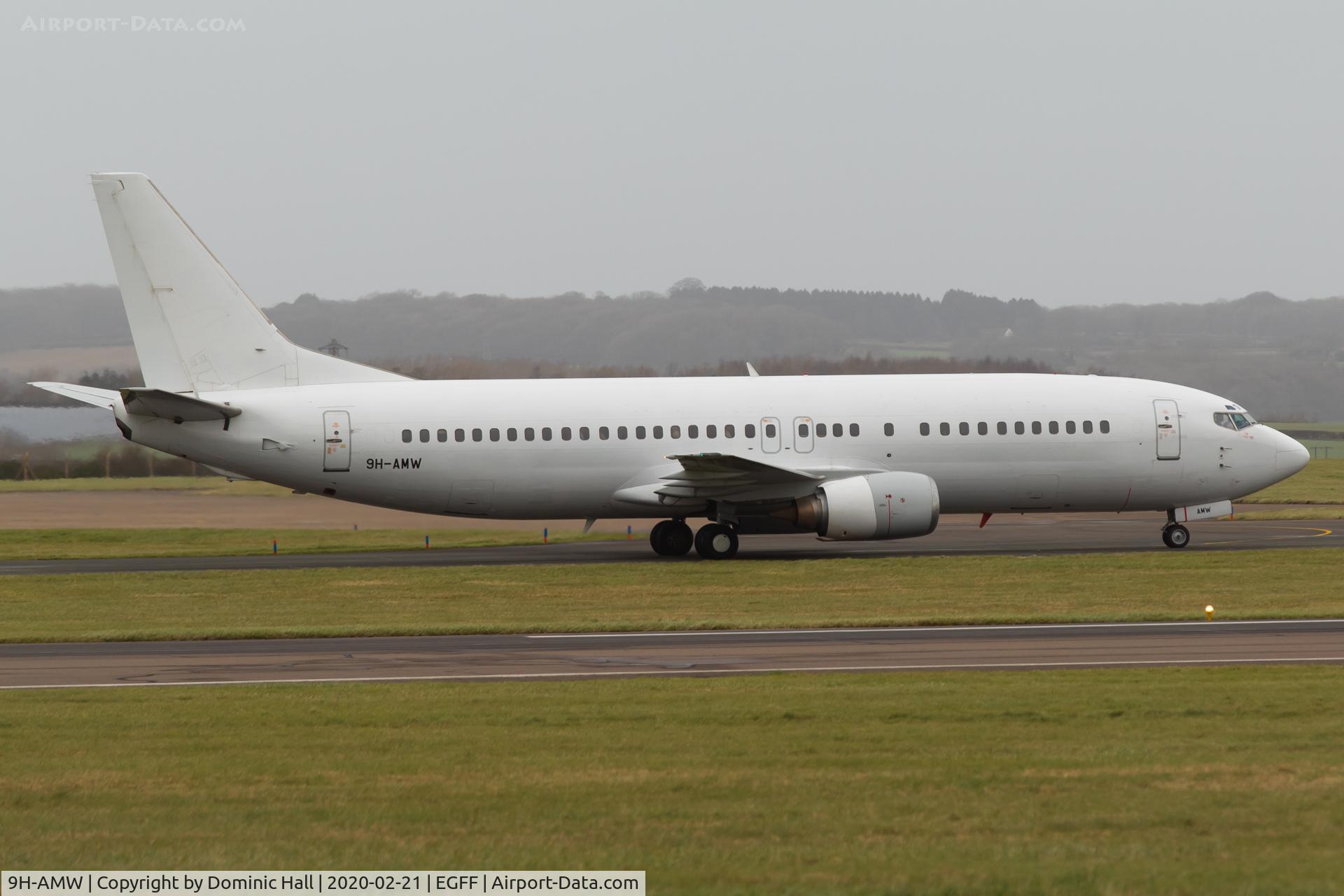 9H-AMW, 1992 Boeing 737-4Q8 C/N 26281, CWL 21/02/20