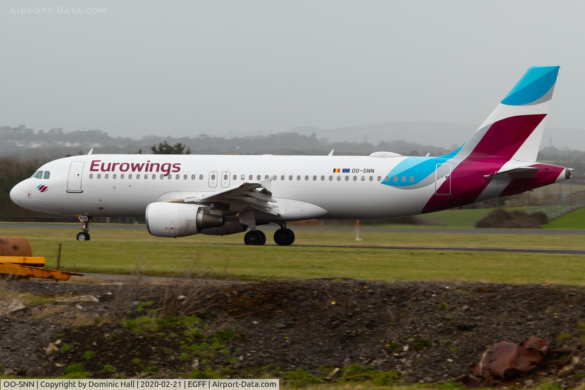OO-SNN, 2010 Airbus A320-214 C/N 4269, CWL 21/02/20