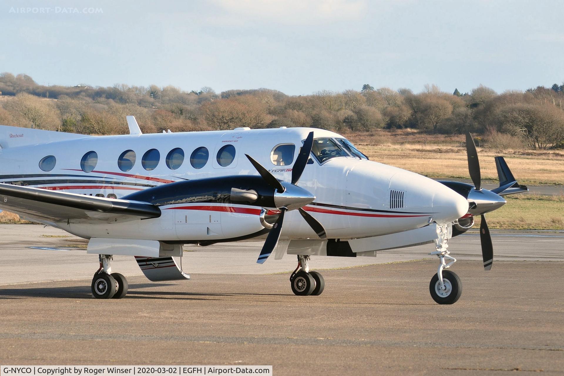 G-NYCO, 2015 Beechcraft B200GT Super King Air C/N BY-238, Visiting Super King Air operated by Dawn Meats Group.