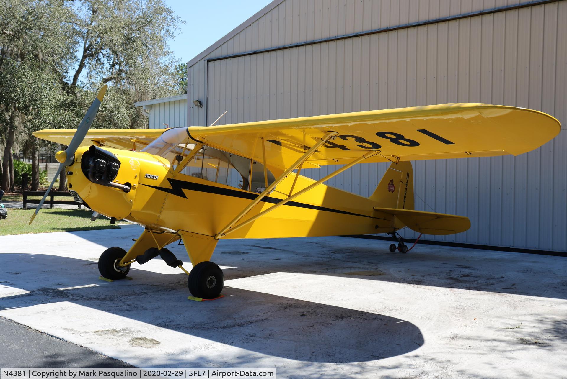 N4381, 2000 Merchant Jerry SPORT TRAINER C/N 2000, Wag-Aero Sport Trainer