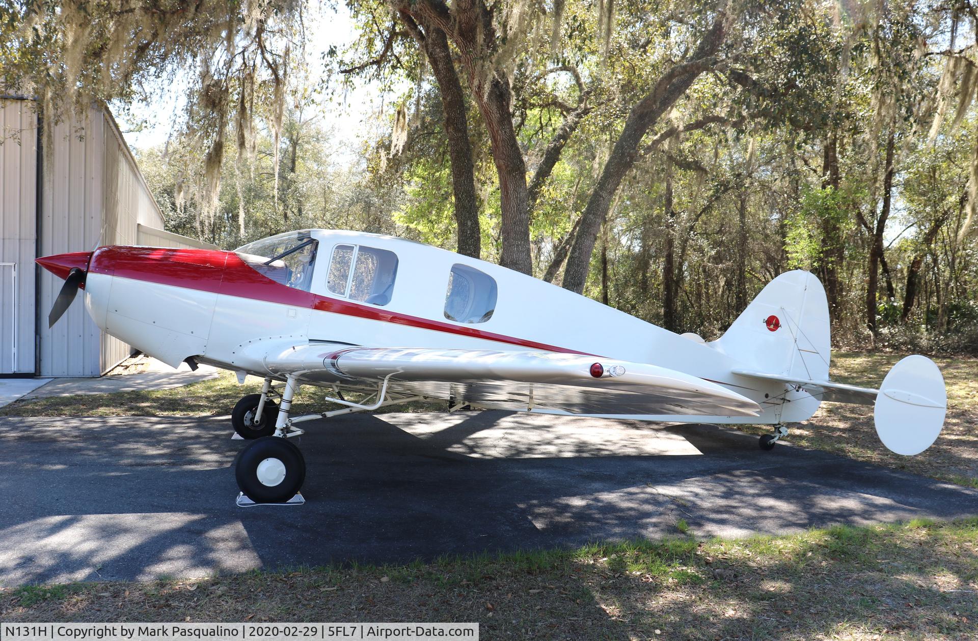 N131H, 1957 Bellanca 14-19-2 Cruisair Senior C/N 4041, Bellanca 14-19-2