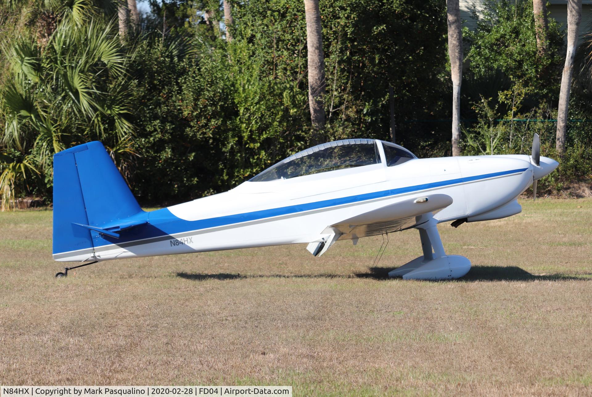 N84HX, Vans RV-8 C/N 81027, Vans RV-8