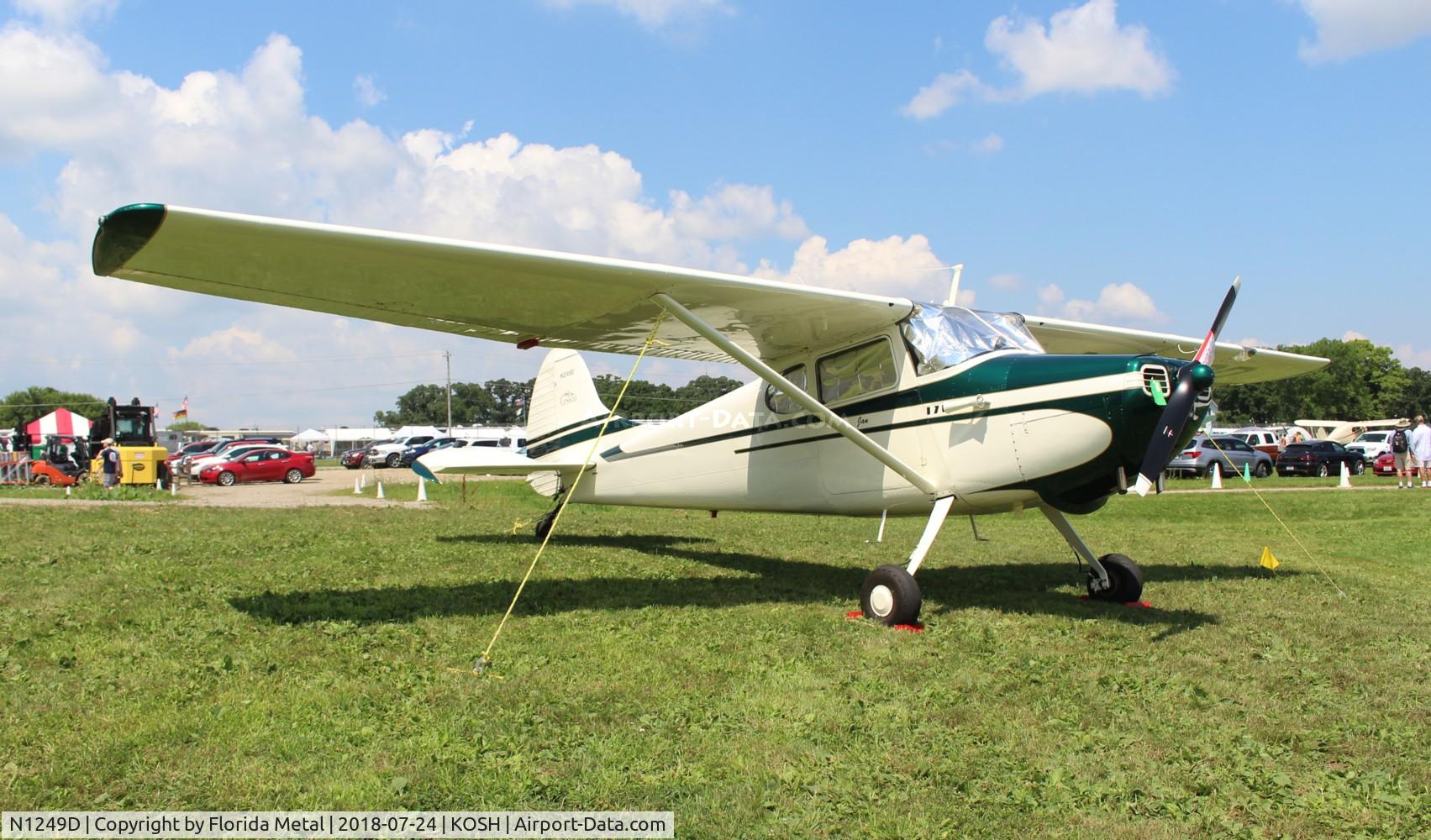 N1249D, 1951 Cessna 170A C/N 20121, Cessna 170A