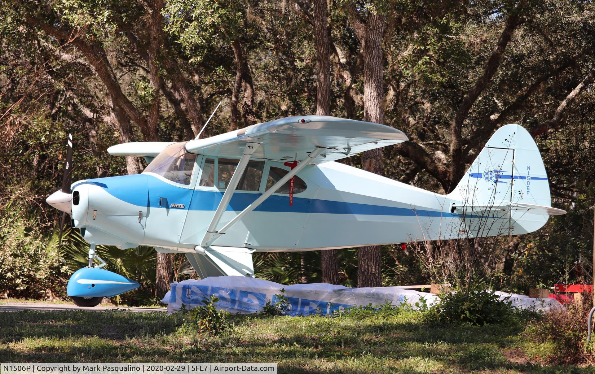 N1506P, 1954 Piper PA-22-135 Tri-Pacer C/N 22-2370, Piper PA-22-135