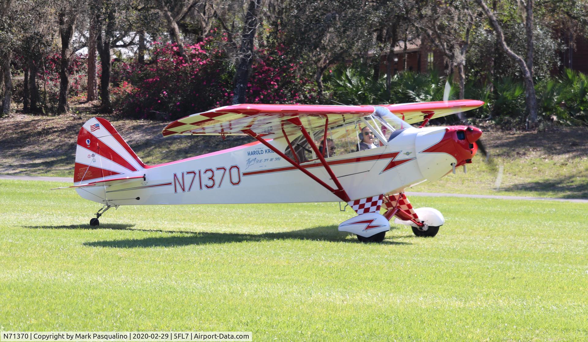 N71370, 1946 Piper J3C-65 Cub Cub C/N 22167, Piper J-3C-65