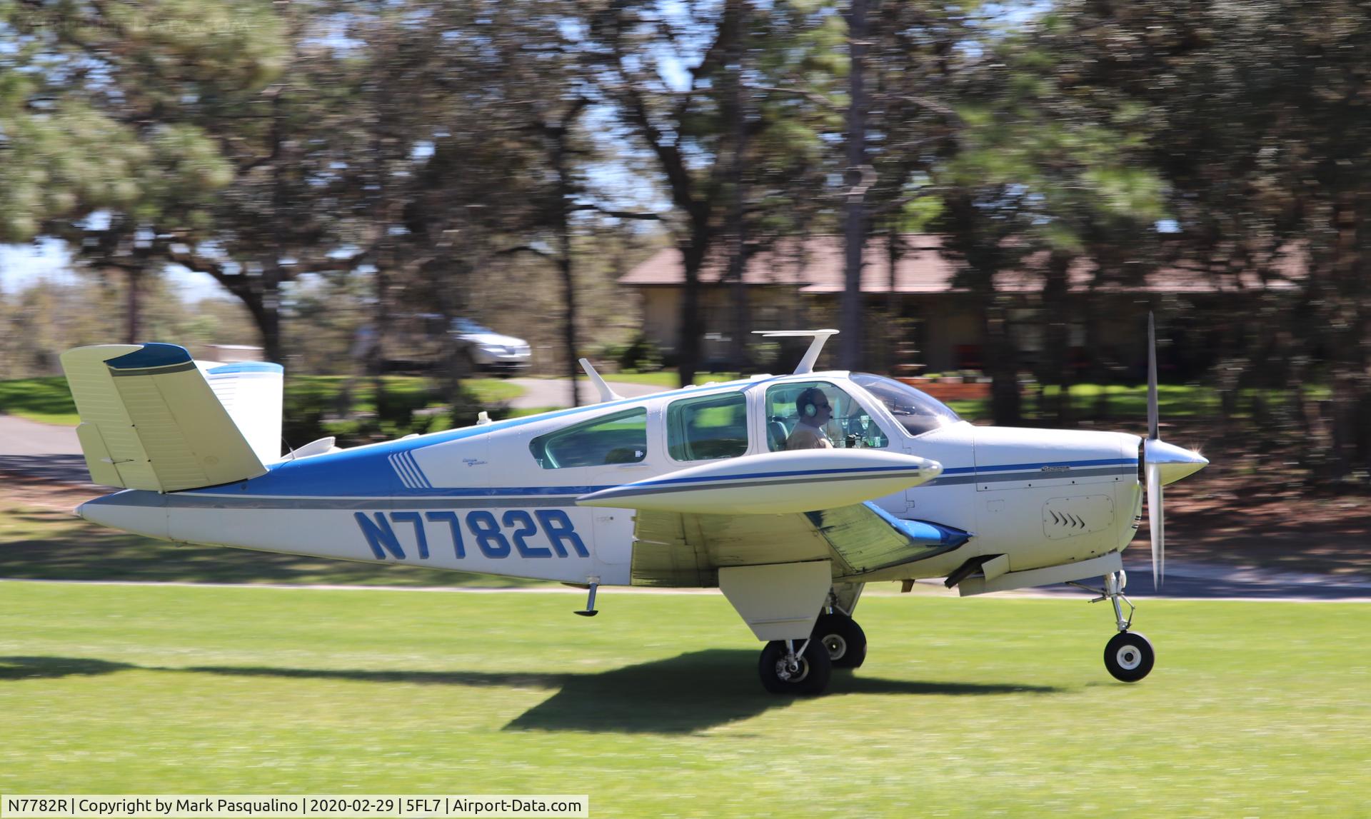 N7782R, 1968 Beech V35A Bonanza C/N D-8885, Beech V35A