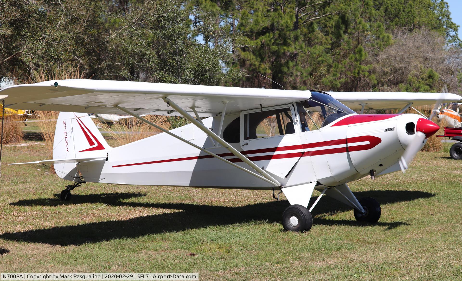 N700PA, 1946 Piper PA-12 Super Cruiser C/N 12-1400, Piper PA-12