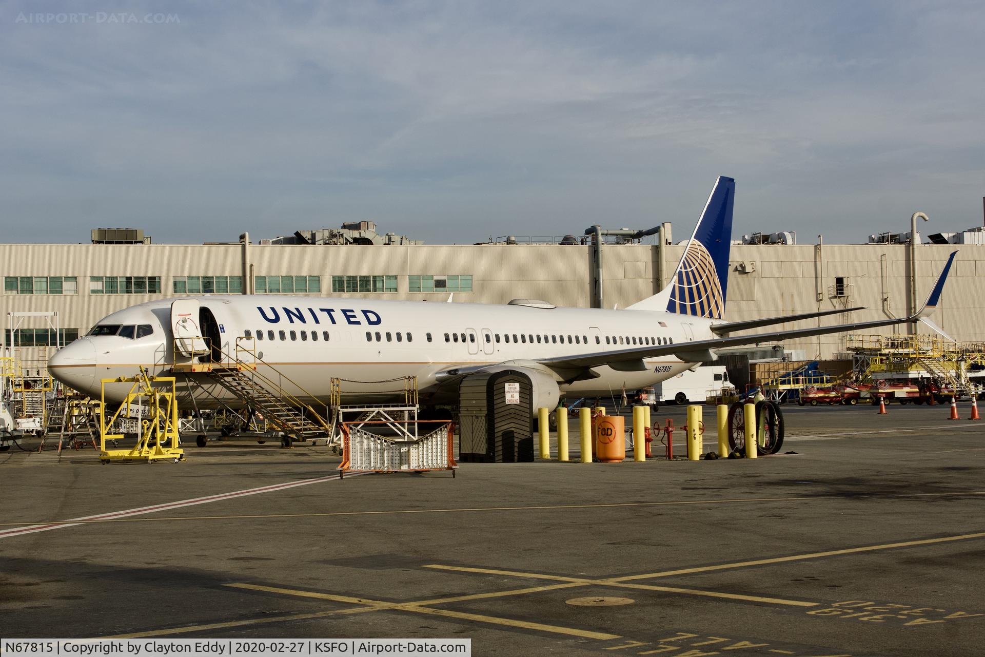 N67815, 2014 Boeing 737-924/ER C/N 43532, SFO 2020.