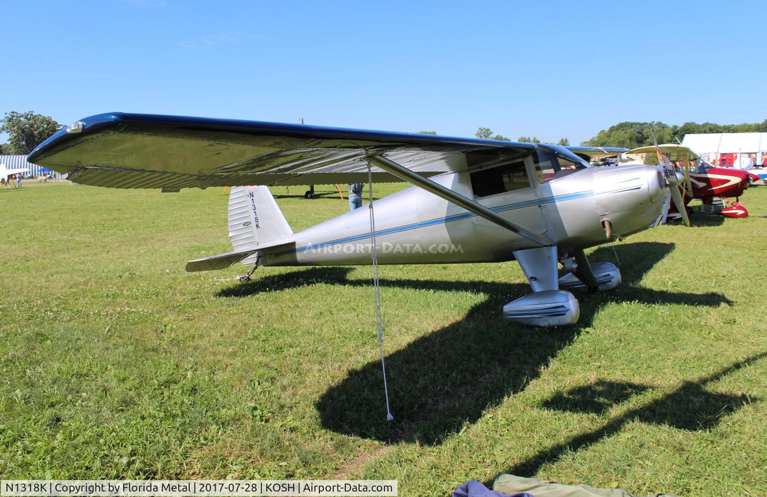N1318K, 1947 Luscombe 8A C/N 4045, Luscombe 8A