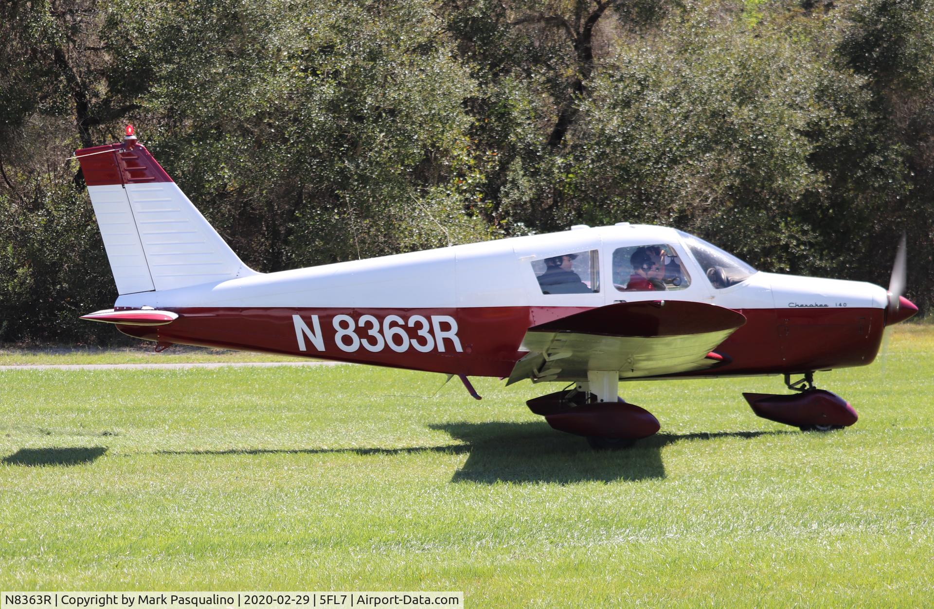 N8363R, 1966 Piper PA-28-140 C/N 28-22239, Piper PA-28-140