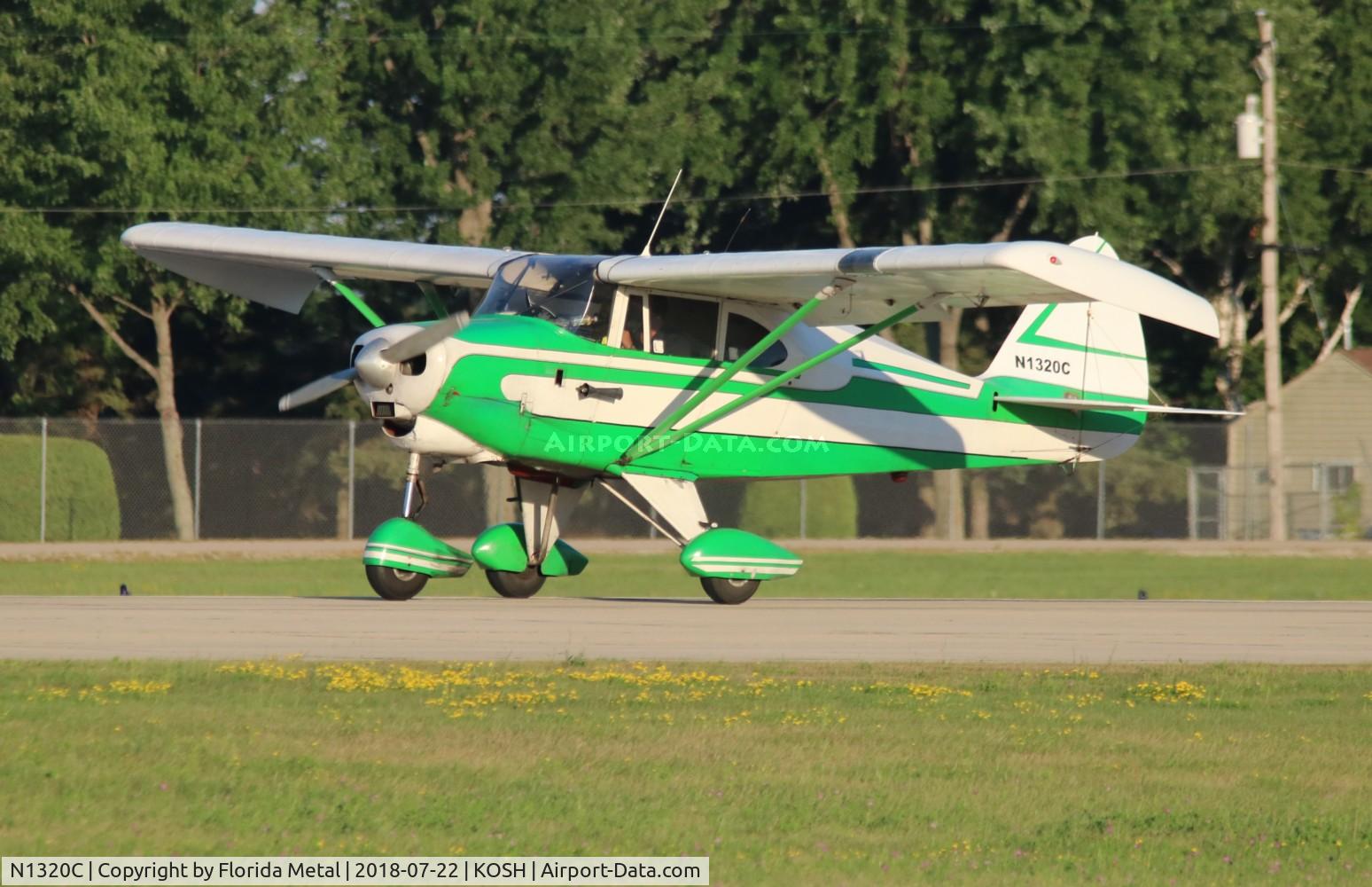 N1320C, 1953 Piper PA-22-135 Tri-Pacer C/N 22-1116, PA-22