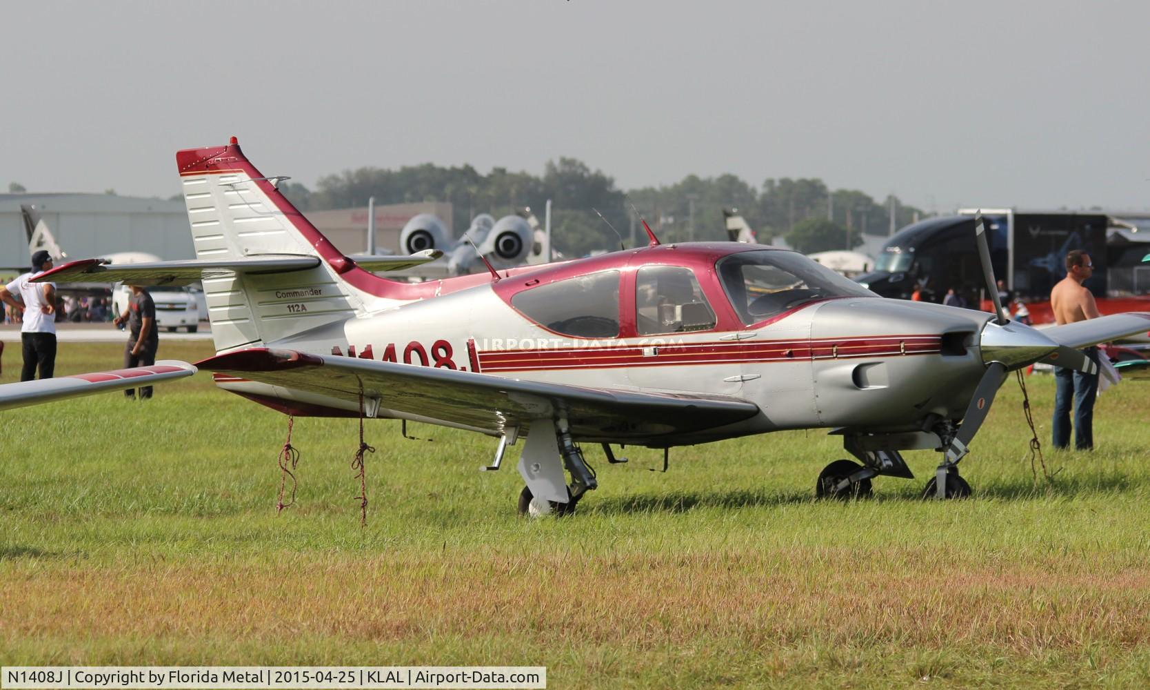 N1408J, 1975 Rockwell International 112A Commander C/N 408, Rockwell 112