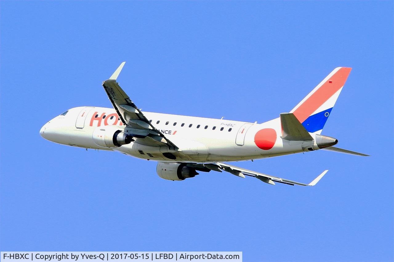 F-HBXC, 2008 Embraer 170ST (ERJ-170-100ST) C/N 17000263, Embraer 170ST, Take off rwy 23, Bordeaux-Mérignac airport (LFBD-BOD)