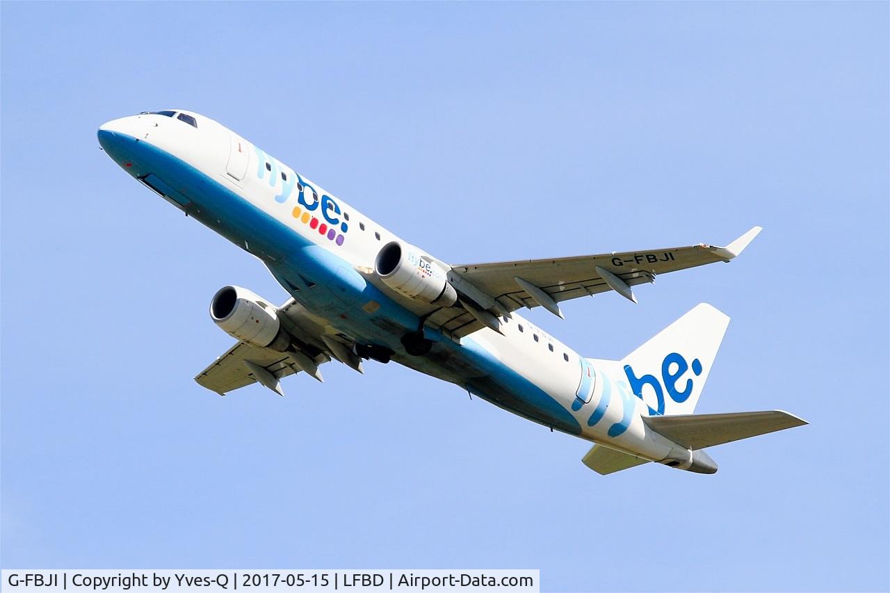 G-FBJI, 2012 Embraer 175STD (ERJ-170-200) C/N 17000355, Embraer 175STD, Take off rwy 23, Bordeaux-Mérignac airport (LFBD-BOD)