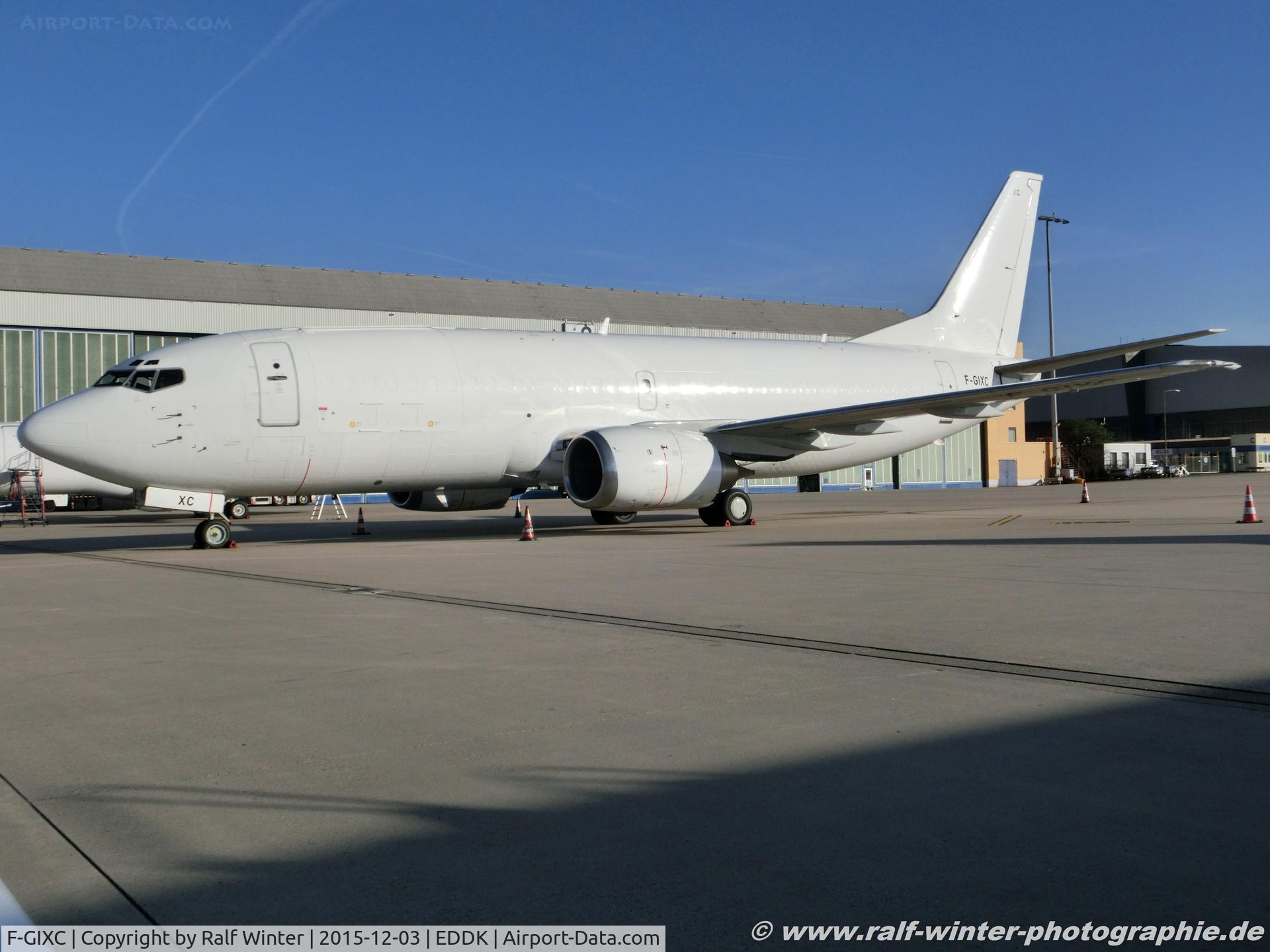 F-GIXC, 1991 Boeing 737-38BQC C/N 25124, Boeing 737-38B - 5O FPO Europe Air Post - 25124 - F-GIXC - 03.12.2015 - CGN