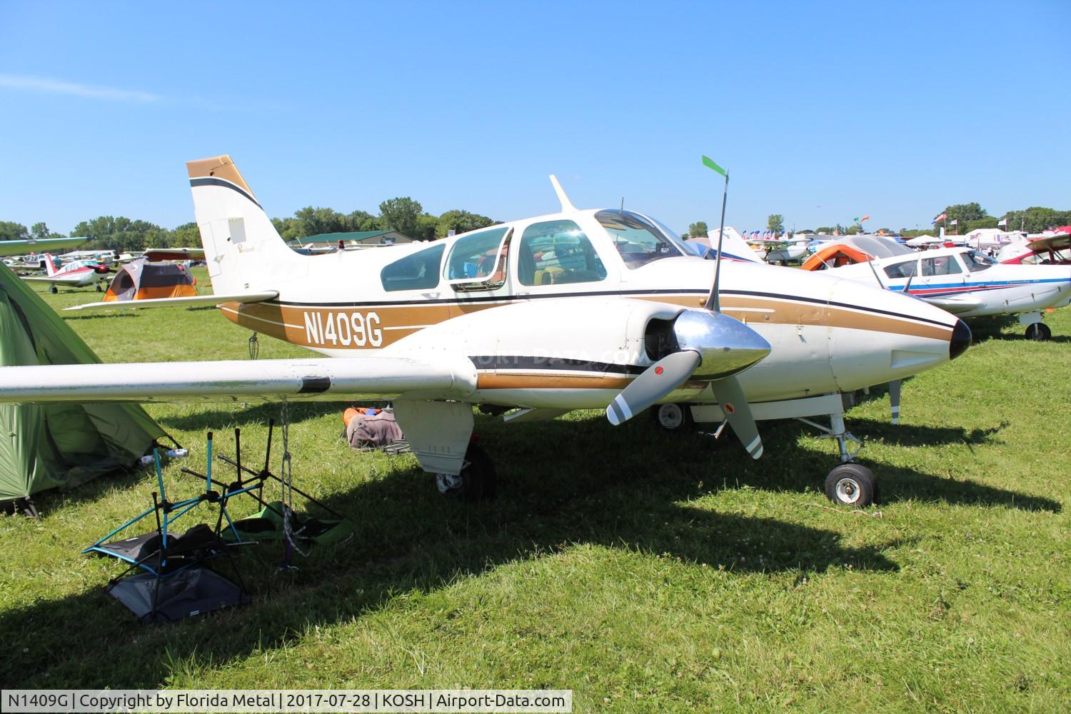 N1409G, 1961 Beech 95-A55 Baron C/N TC-233, Beech 55