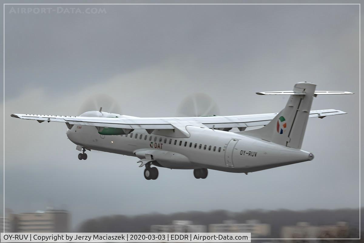 OY-RUV, 2018 ATR 72-600 C/N 1527, ATR 72-600