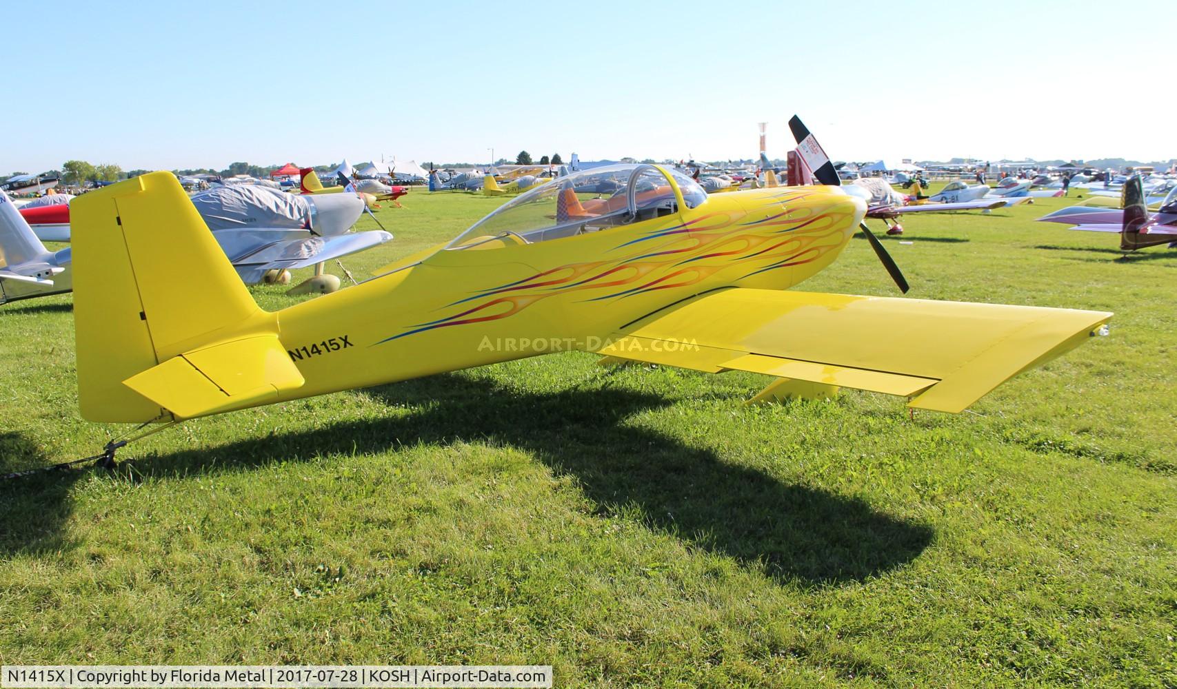 N1415X, 1999 Vans RV-8 C/N 8119, Vans RV-8