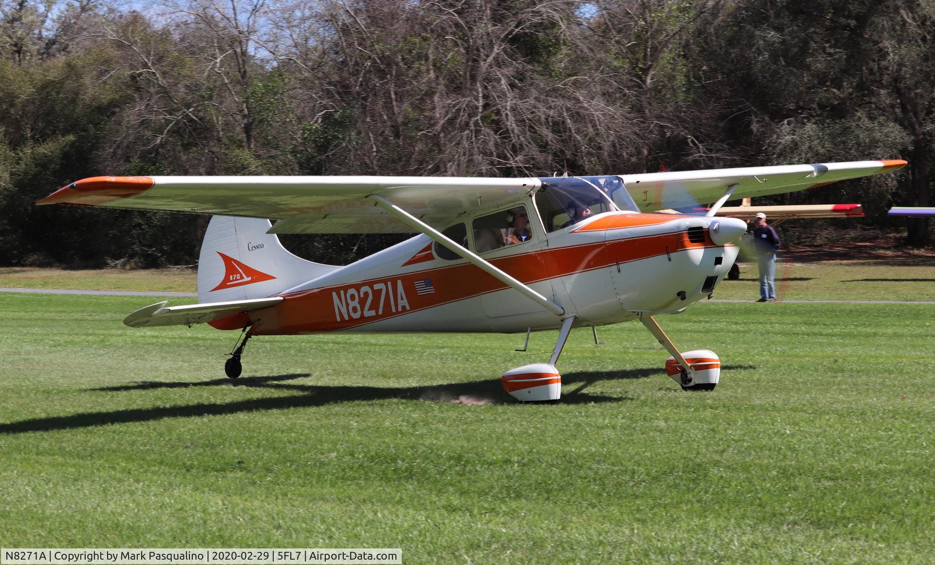 N8271A, 1952 Cessna 170B C/N 25123, Cessna 170B