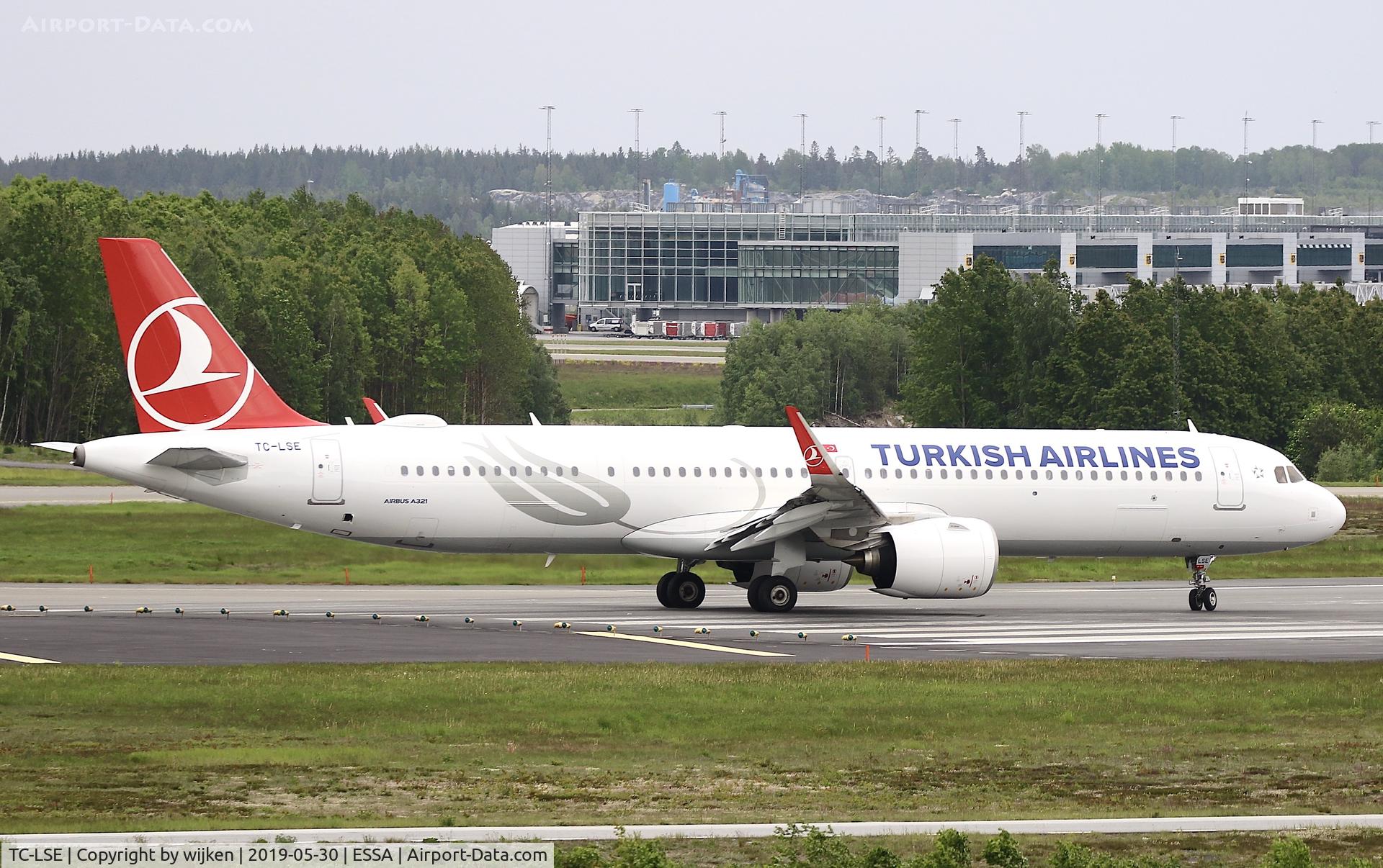 TC-LSE, 2019 Airbus A321-271NX C/N 8732, RWY 19R