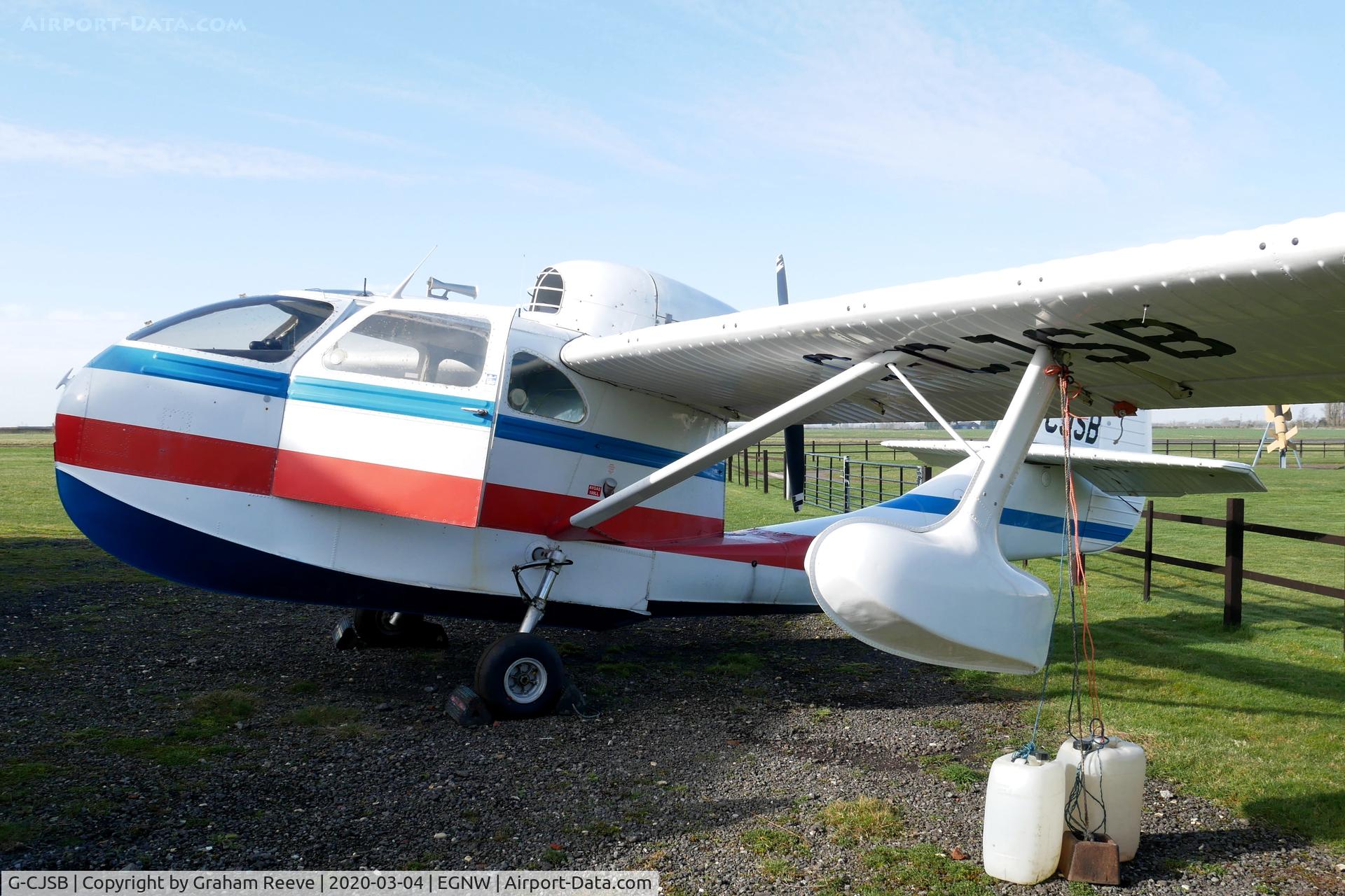 G-CJSB, 1947 Republic RC-3 Seabee Seabee C/N 779, Parked at Wickenby.