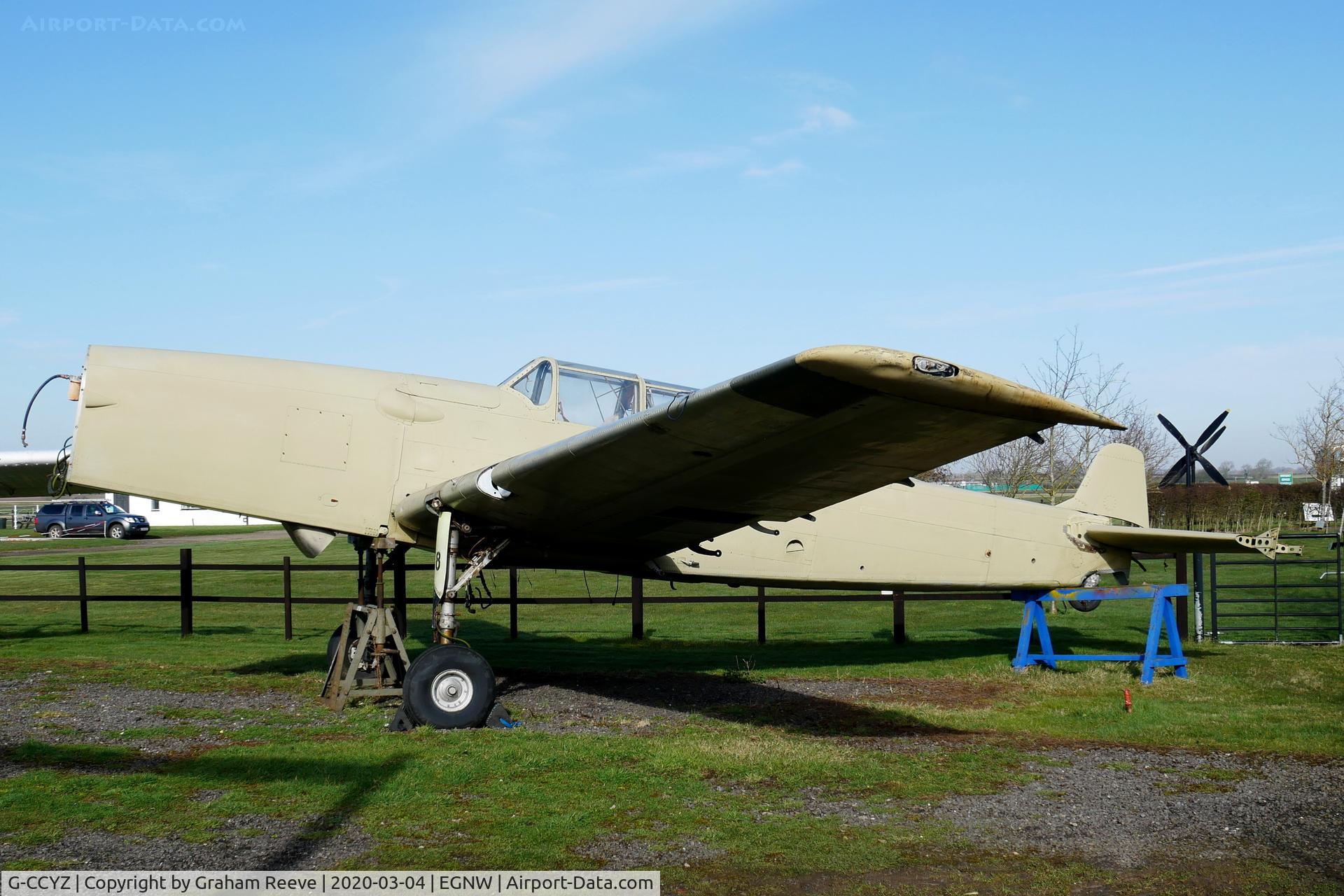 G-CCYZ, 1948 F+W C-3605 Schlepp C/N 338, Parked at Wickenby.