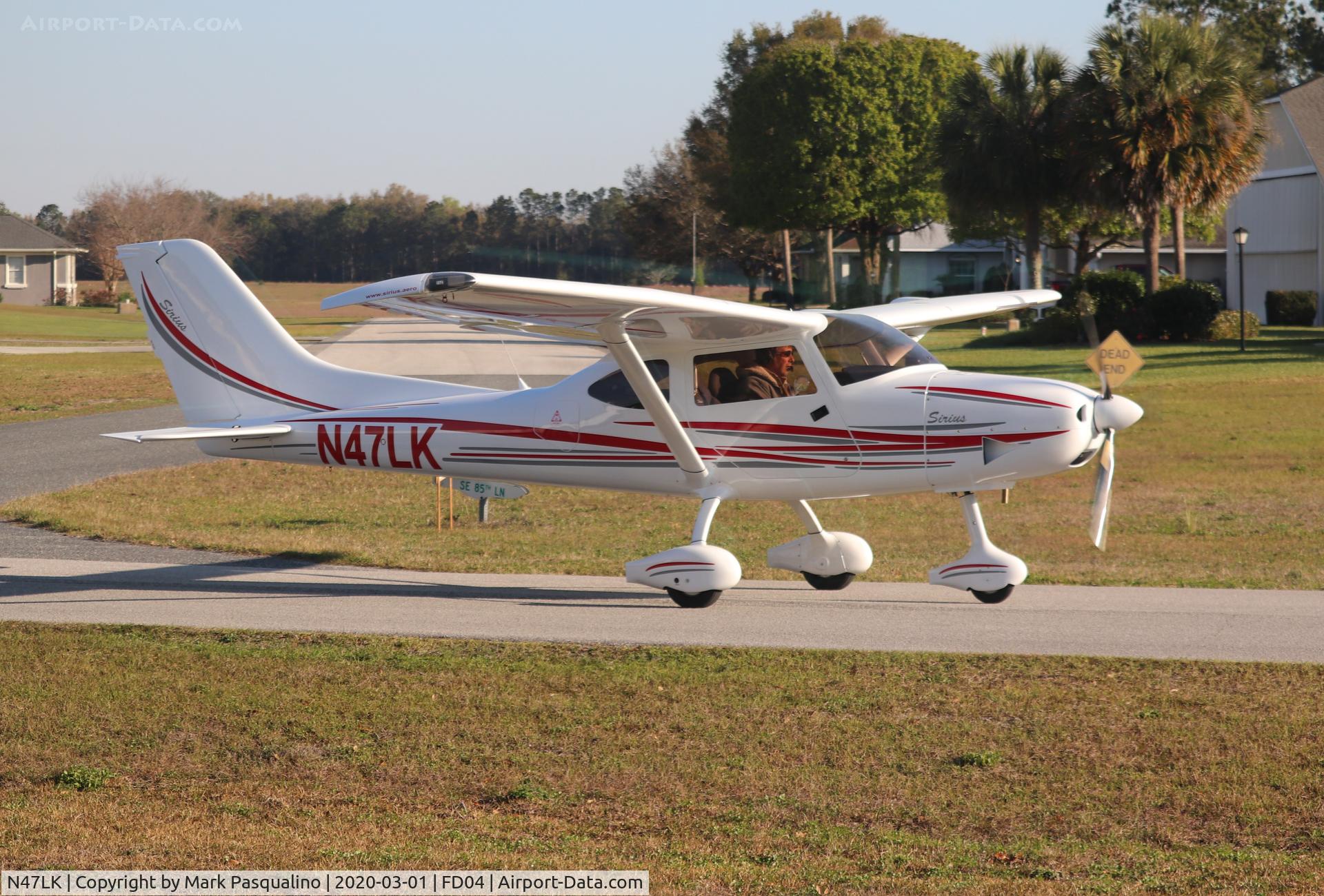 N47LK, 2014 TL Ultralight TL-3000 Sirius C/N 14SI191, TL-3000 Sirius