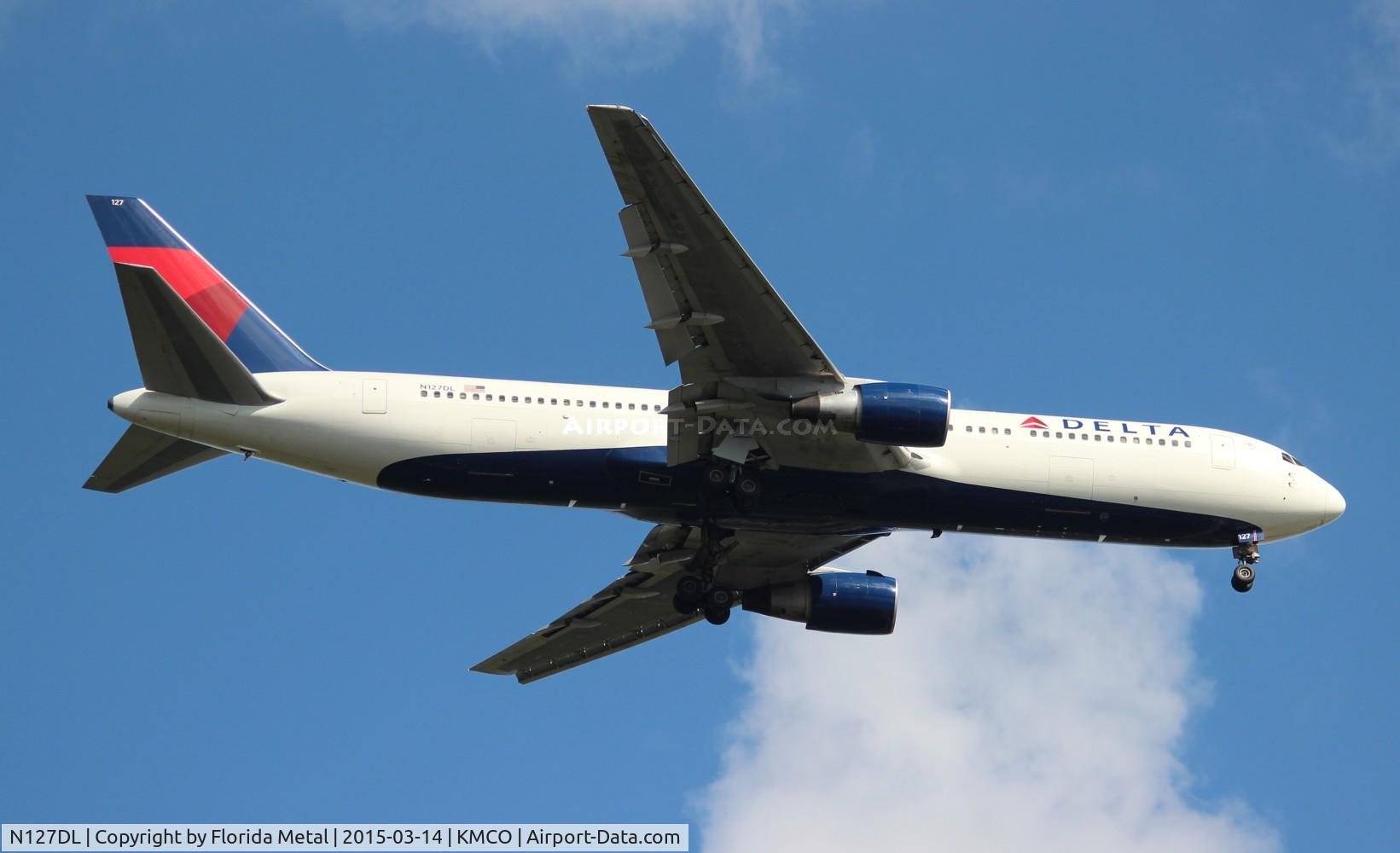 N127DL, 1988 Boeing 767-332 C/N 24077, MCO 2015