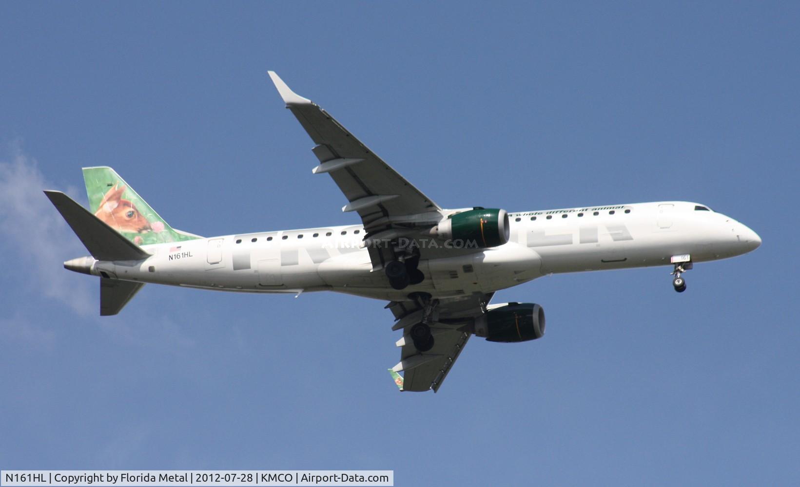 N161HL, 2007 Embraer 190LR (ERJ-190-100LR) C/N 19000154, MCO 2012