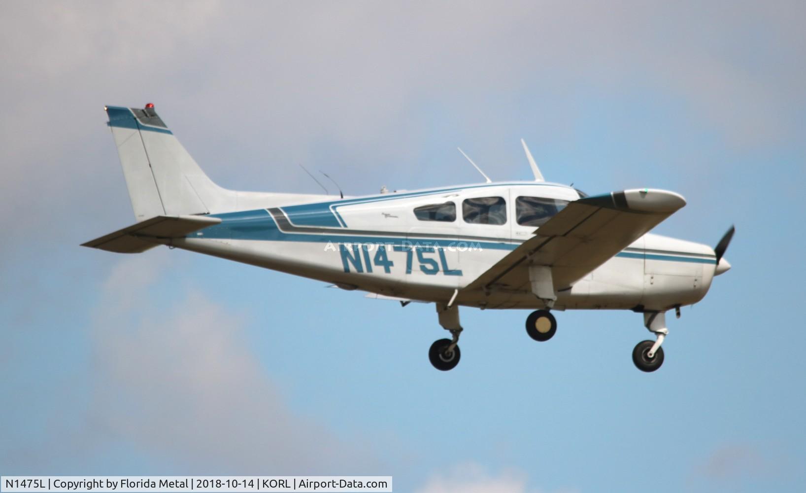 N1475L, 1965 Beech A23 C/N M-871, Beech A23