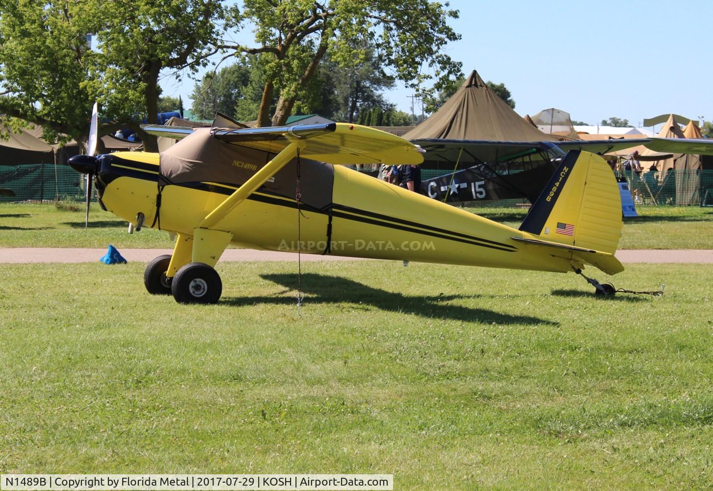 N1489B, 1948 Luscombe 8F Silvaire C/N 6116, Luscombe 8F