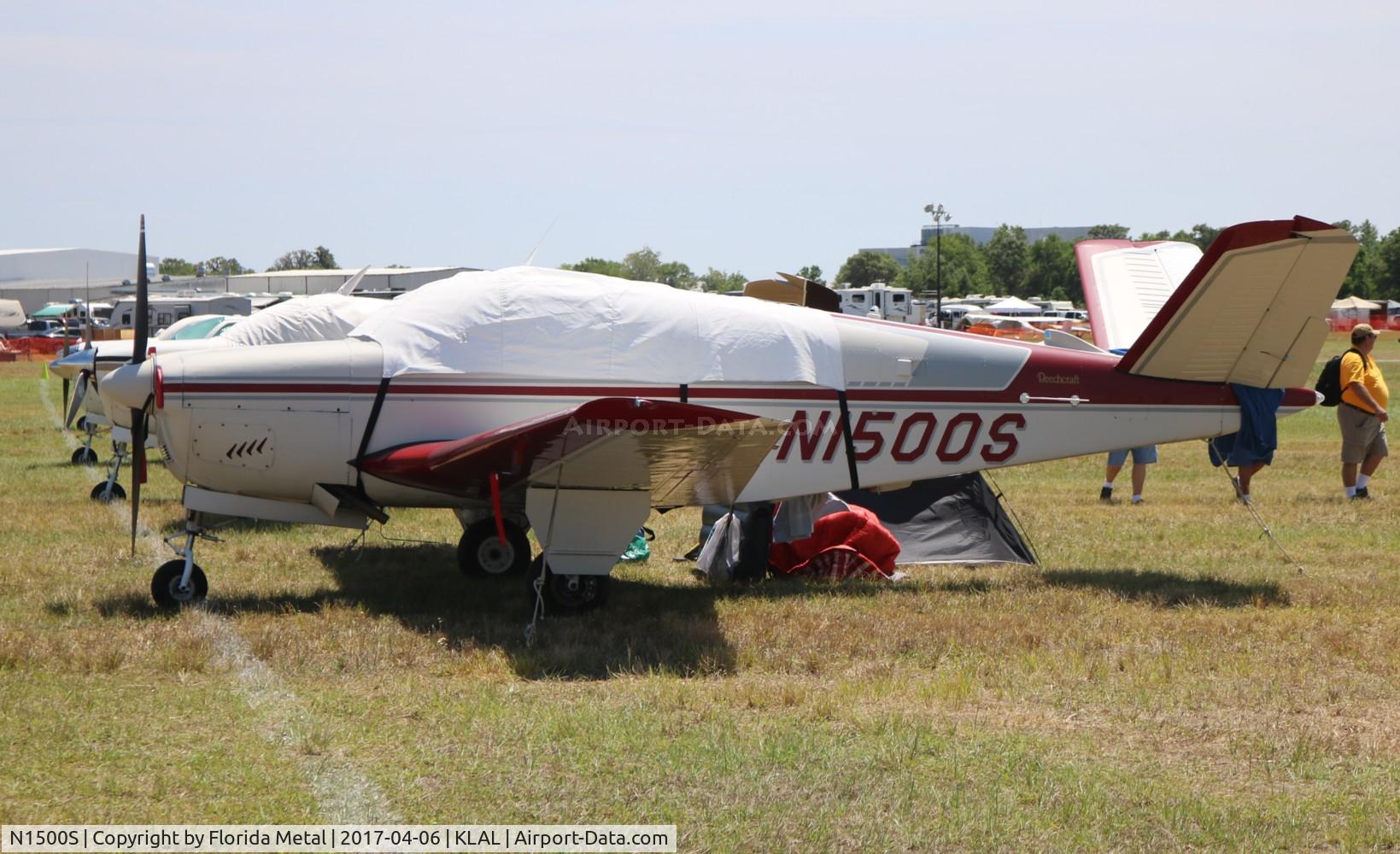 N1500S, 1961 Beech P35 Bonanza C/N D-6897, Bonanza P35