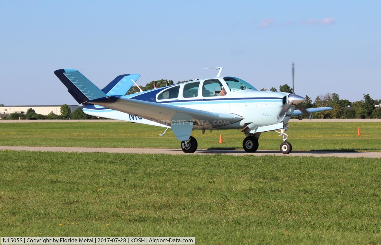 N1505S, 1962 Beech P35 Bonanza C/N D-7037, Bonanza P35