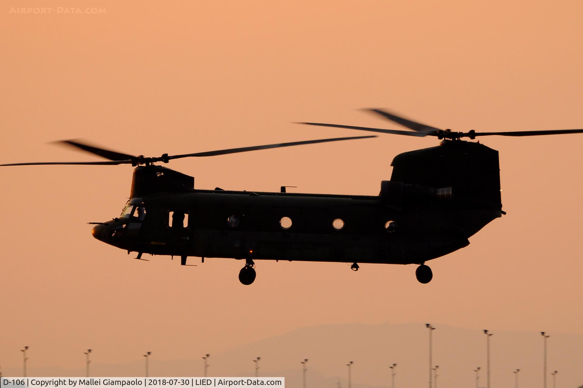 D-106, Boeing CH-47D Chinook C/N M.4106, D-106
