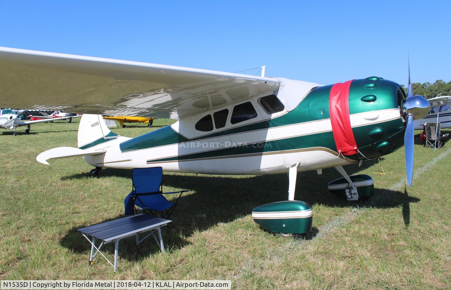 N1535D, 1952 Cessna 190 C/N 7757, Cessna 190