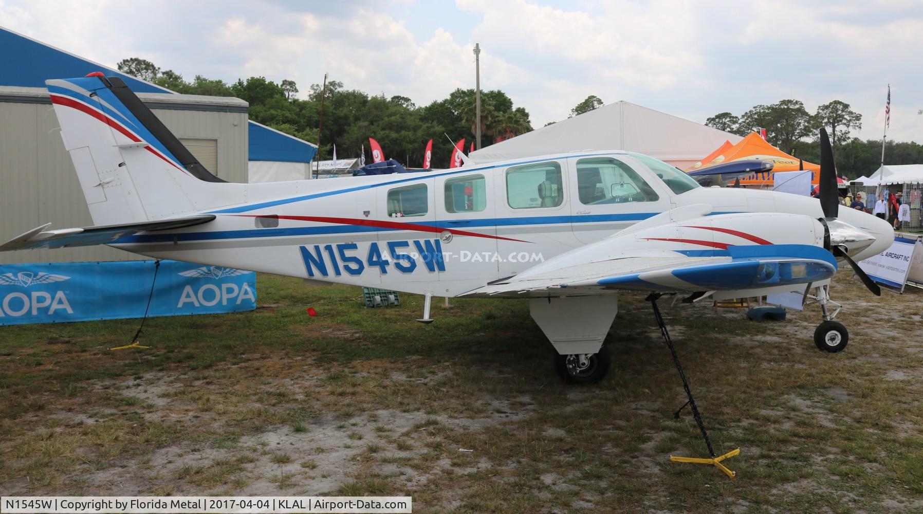 N1545W, 1989 Beech 58 Baron C/N TH-1545, Baron