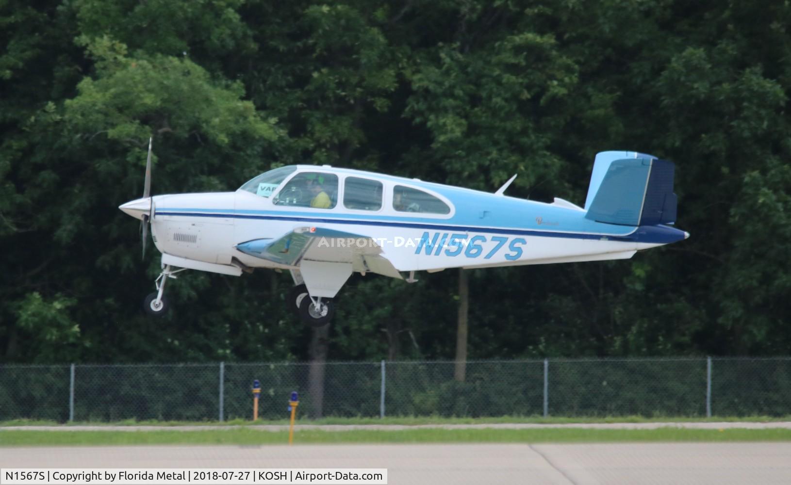 N1567S, 1962 Beech P35 Bonanza C/N D-6993, Bonanza P35