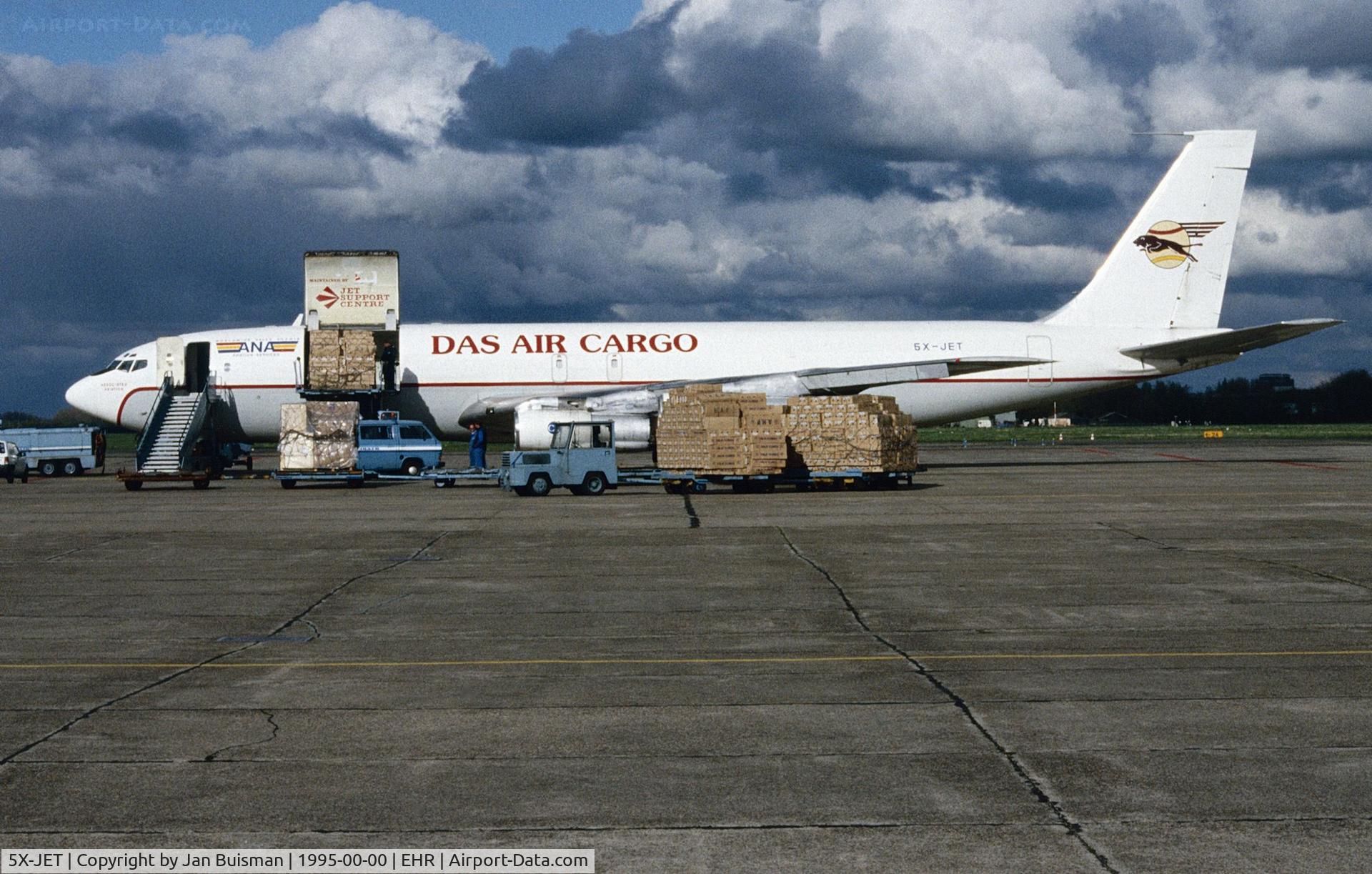 5X-JET, 1966 Boeing 707-351C C/N 19411, DAS Air Cargo