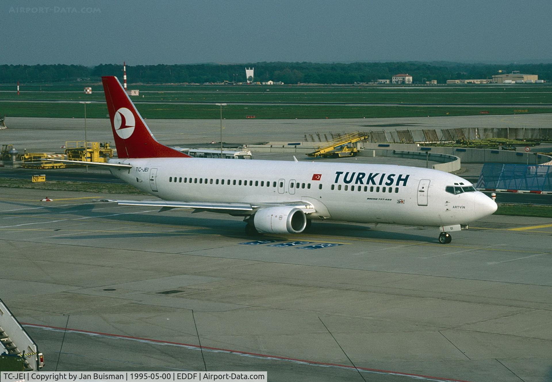 TC-JEI, 1994 Boeing 737-4Q8 C/N 26298, THY